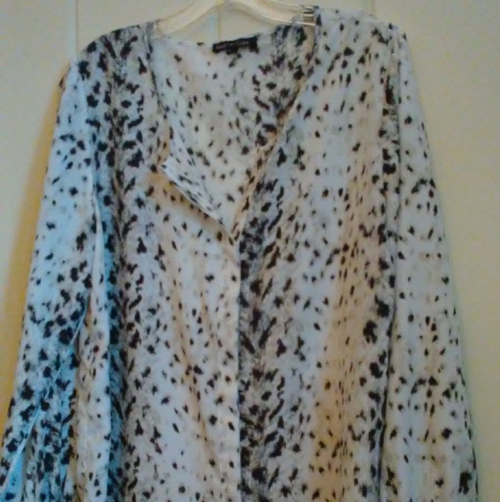 MOSSIMO PATTERNED L/S TOP